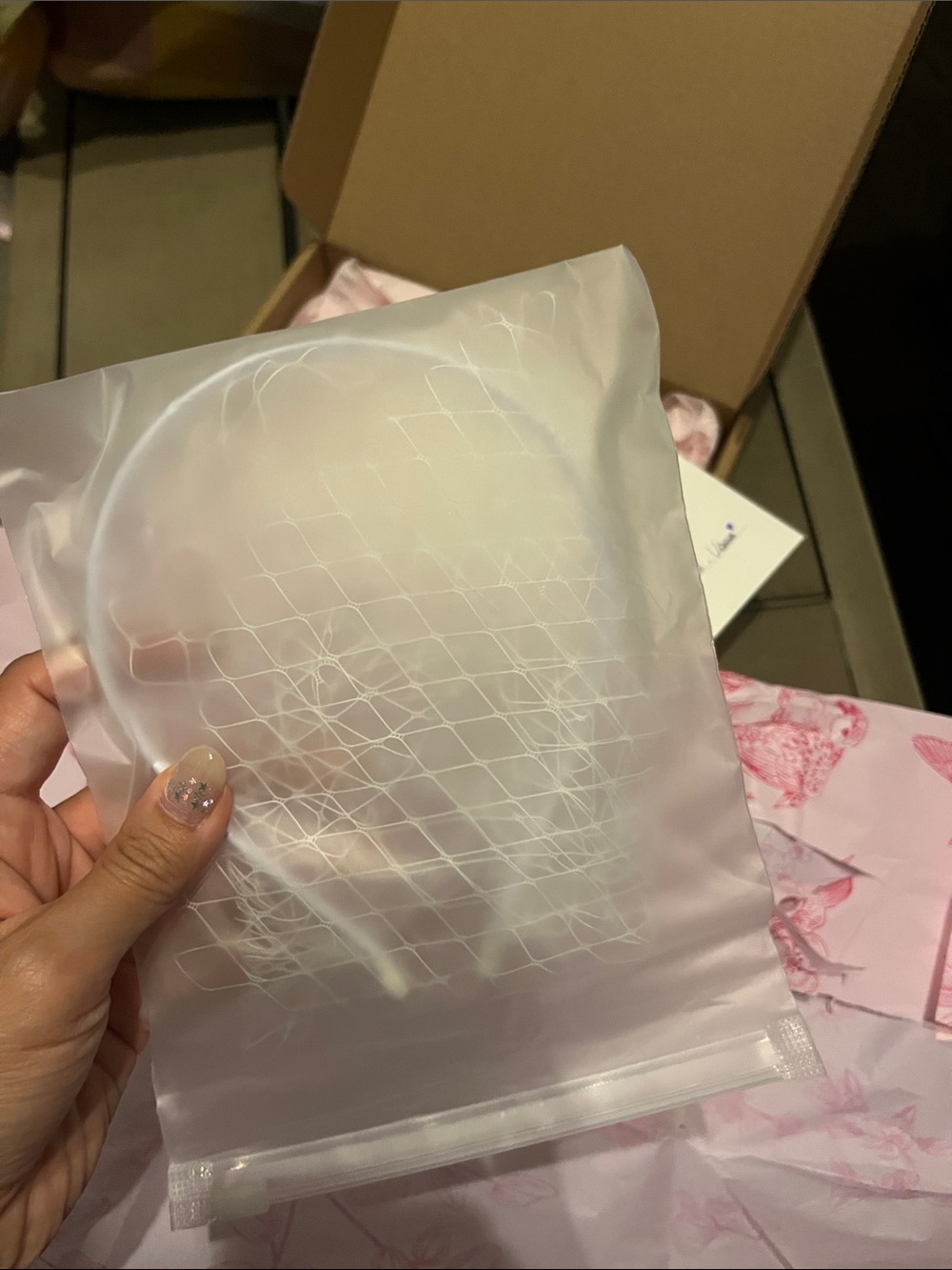 Wedding Veil Net Headband